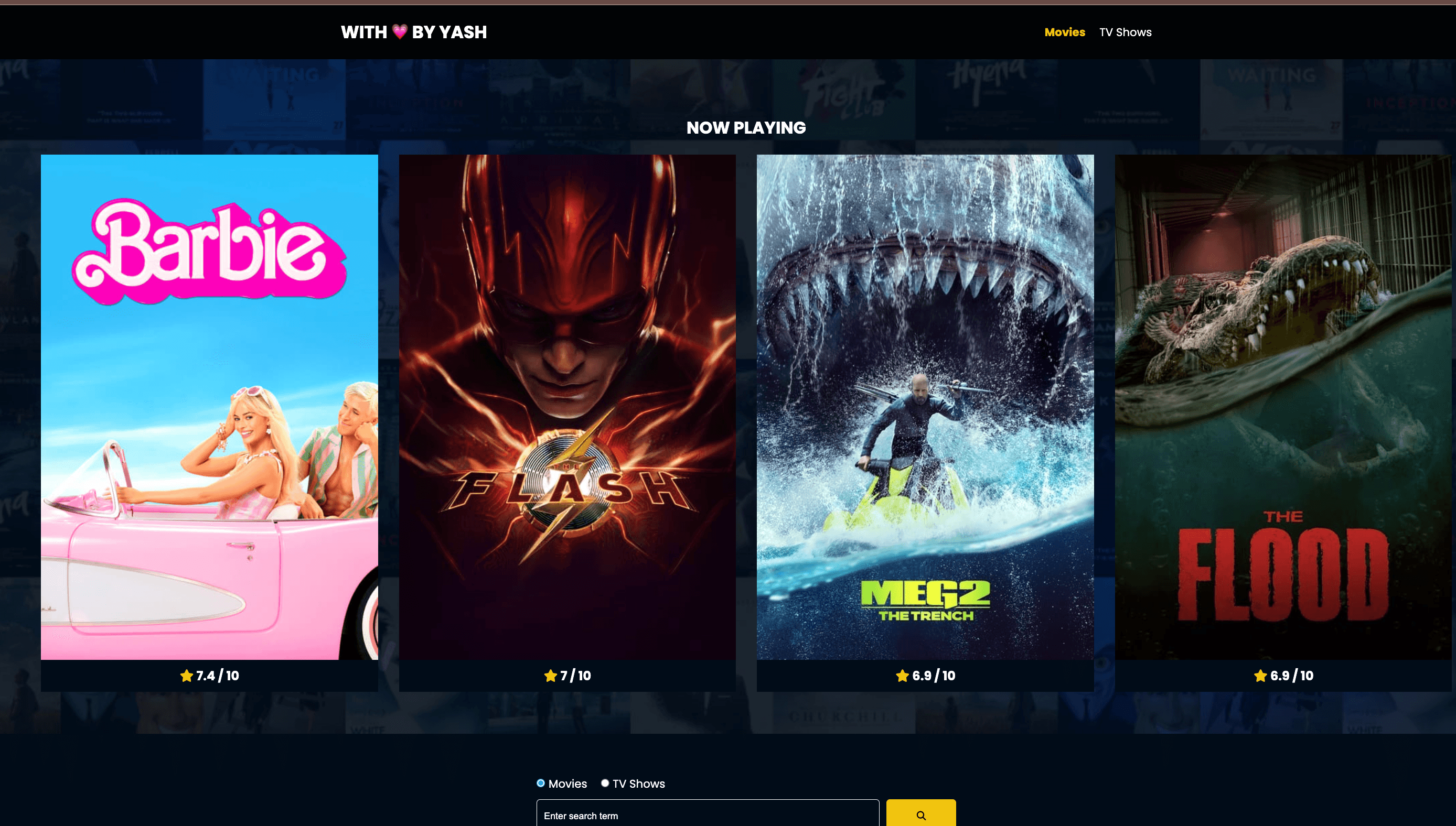 Movie Rating Website